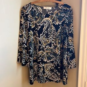 Jones Studio 2xl bell sleeve blouse